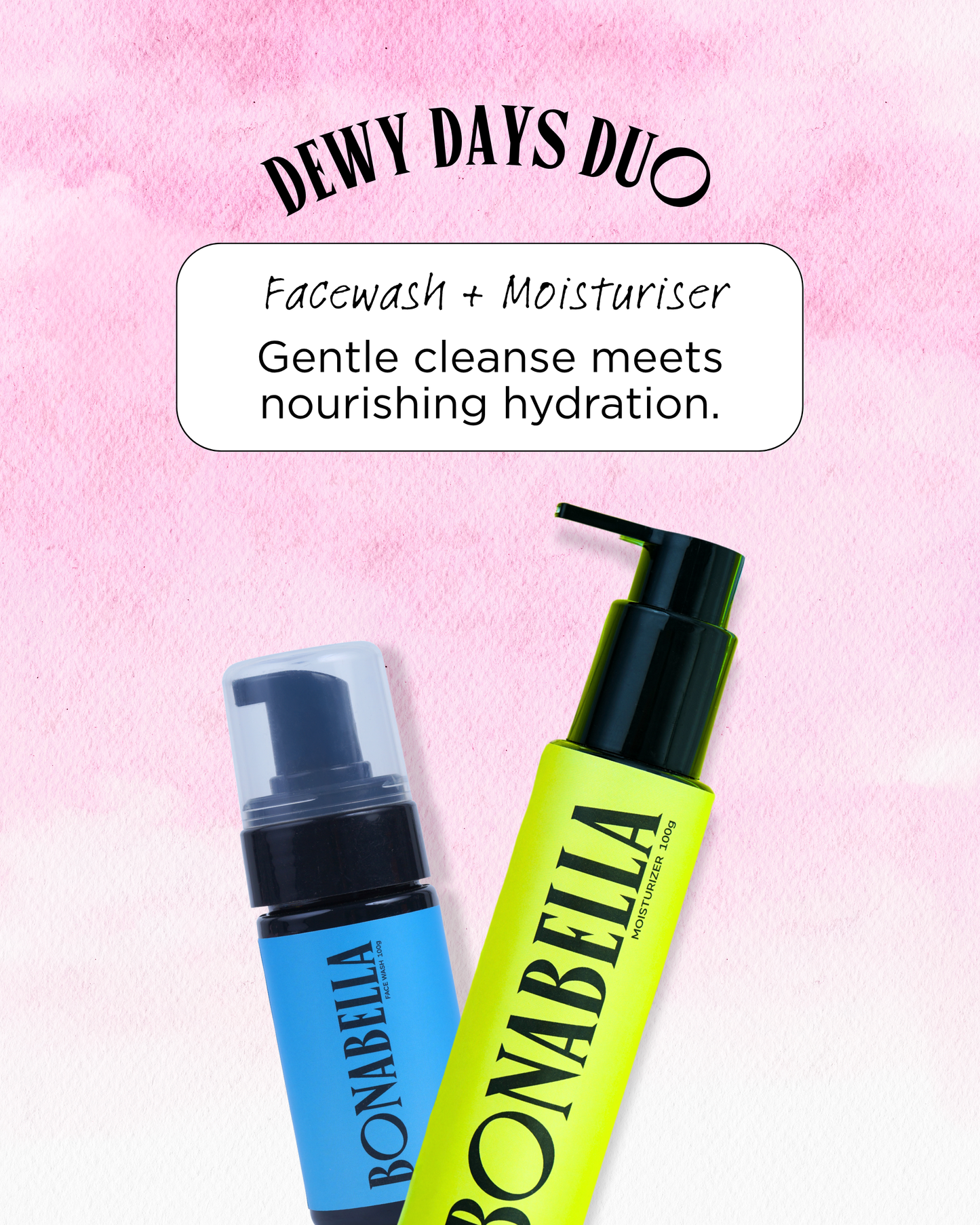 Face Wash + Moisturizer