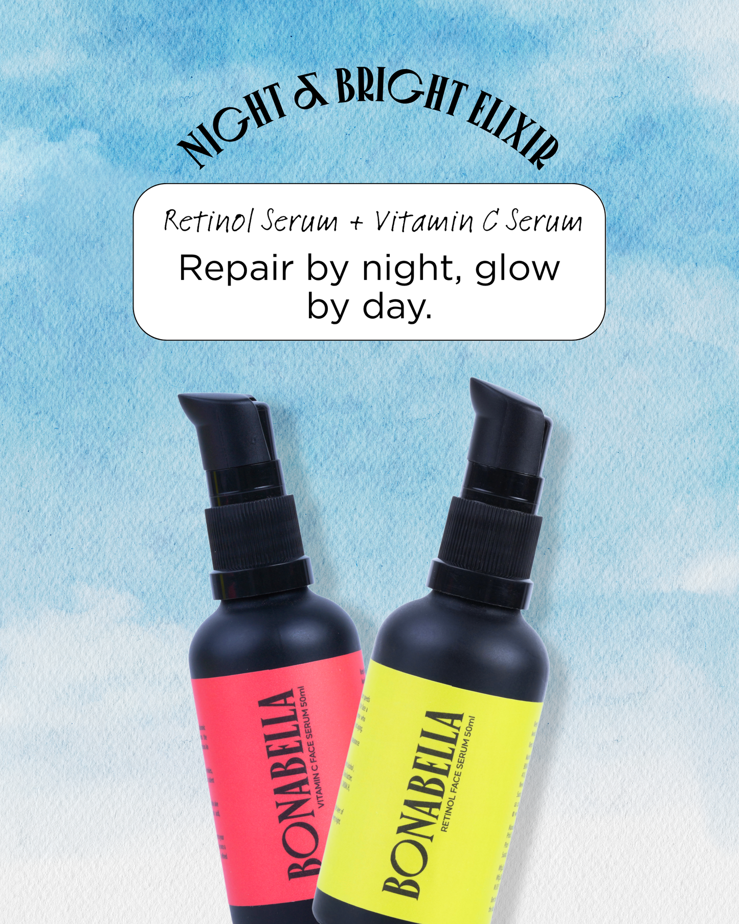 Retinol Serum + Vitamin C Serum