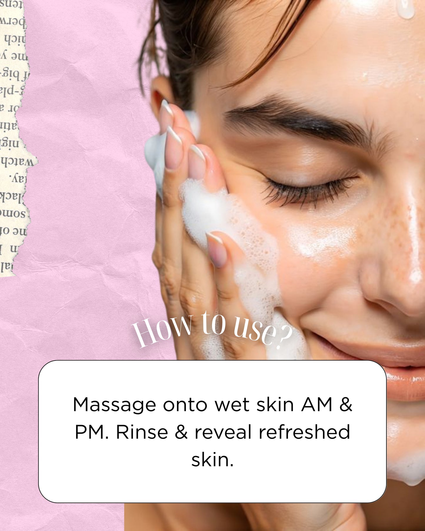 Salicylic Acid + Niacinamide Foaming Face Wash