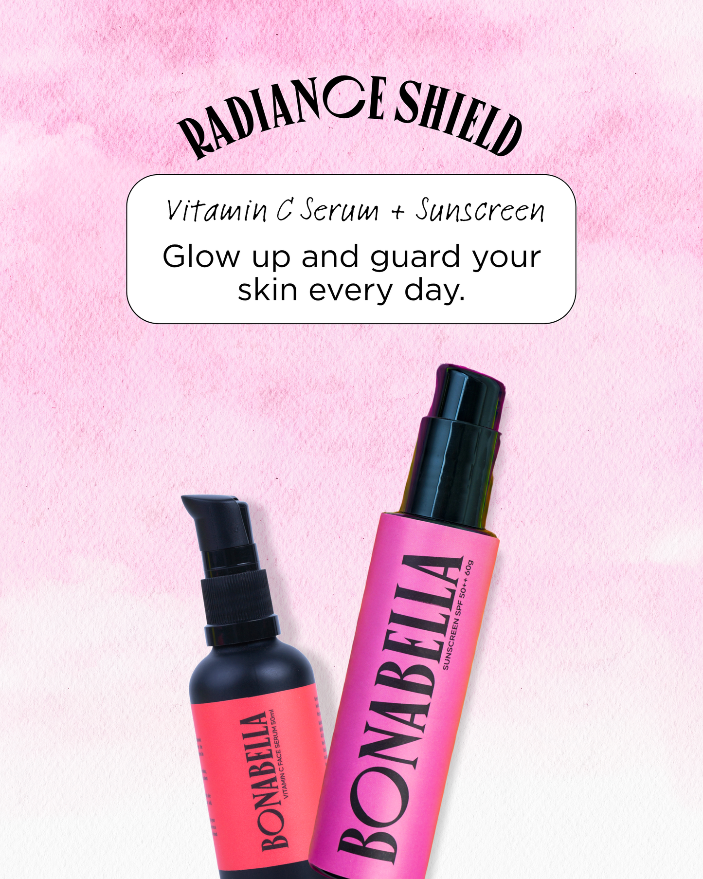 Vitamin C Serum + Sunscreen